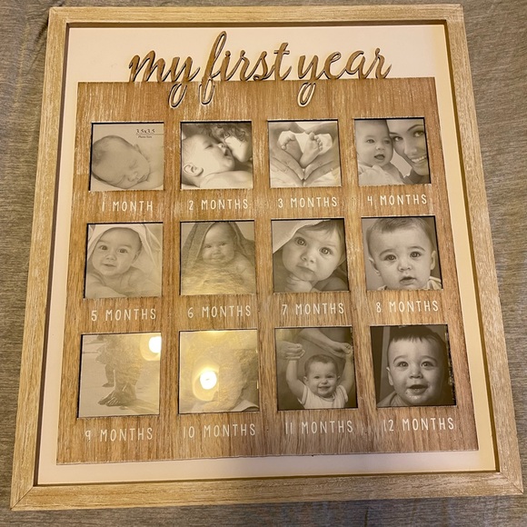 My first year picture frame - Picture 1 of 2